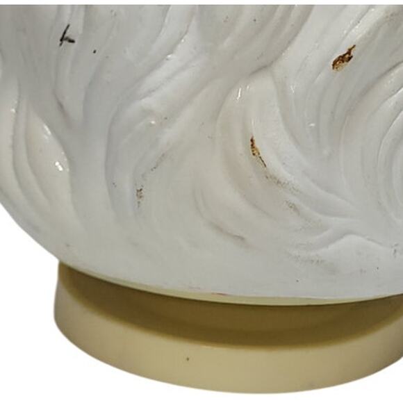 7" 50s MCM Vintage Wind Up Rotating Musical Traditional Santa Head - Picture 7 of 9